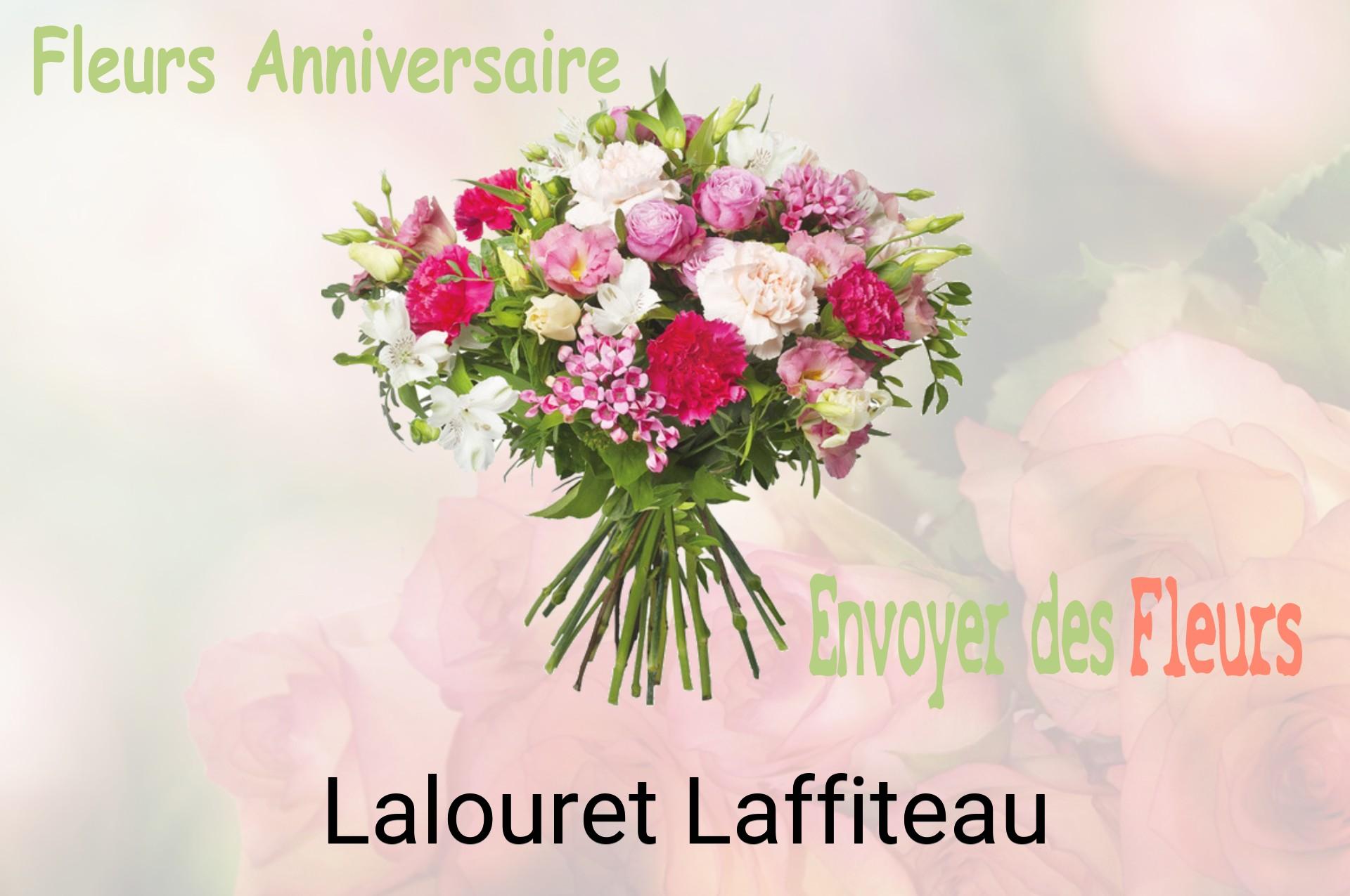 Bouquet de fleurs d’anniversaire livré à Lalouret-Laffiteau