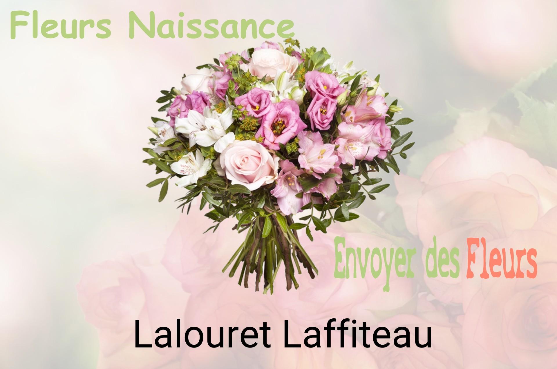 Bouquet de fleurs de naissance livré à Lalouret-Laffiteau