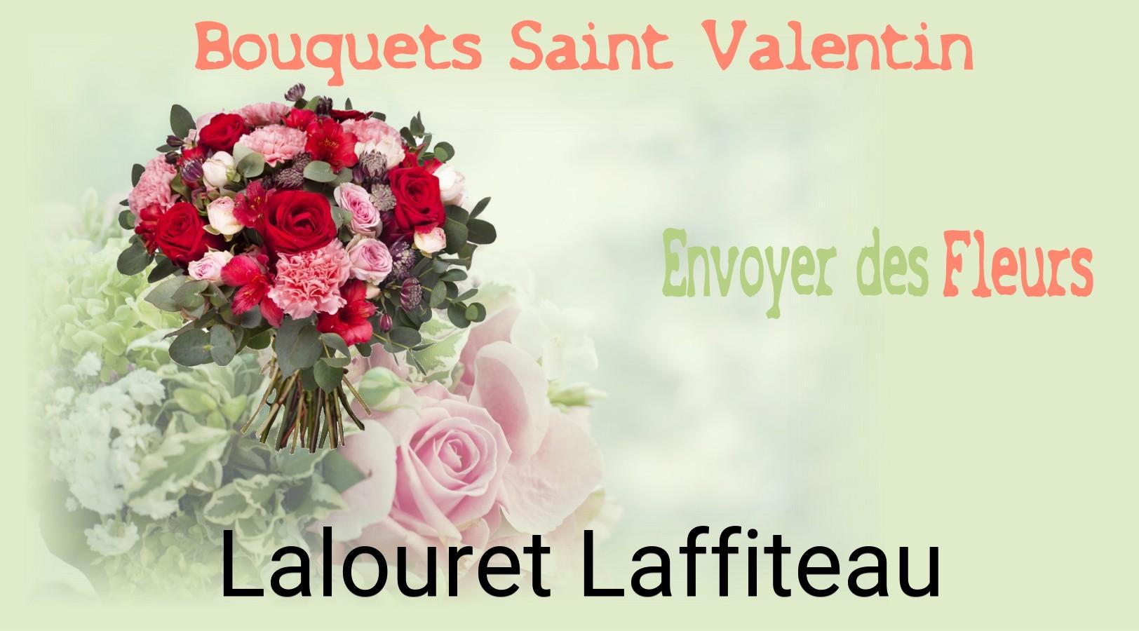 Roses de Saint-Valentin livrées à Lalouret-Laffiteau